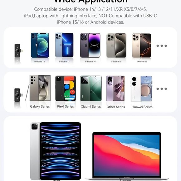 Wireless Microphone for iPhone & Android - Picture 2 of 4